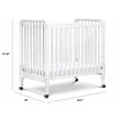 DaVinci Jenny Lind Pine Wood 3-in-1 Convertible Mini Crib in White