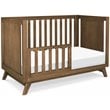 DaVinci Otto Pine Wood 3-in-1 Convertible Crib in Walnut