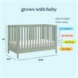DaVinci Sammy Scallop 4-in-1  Convertible Crib in Green