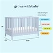 DaVinci Sammy Scallop 4-in-1  Convertible Crib in Light Blue