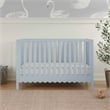 DaVinci Sammy Scallop 4-in-1  Convertible Crib in Light Blue