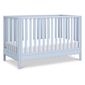 DaVinci Sammy Scallop 4-in-1  Convertible Crib in Light Blue