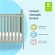 DaVinci Beau 3-in-1 Convertible Crib in Green