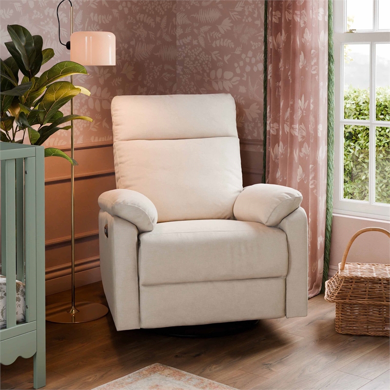 Suzy Electronic Recliner and Swivel Glider / USB Charging Port