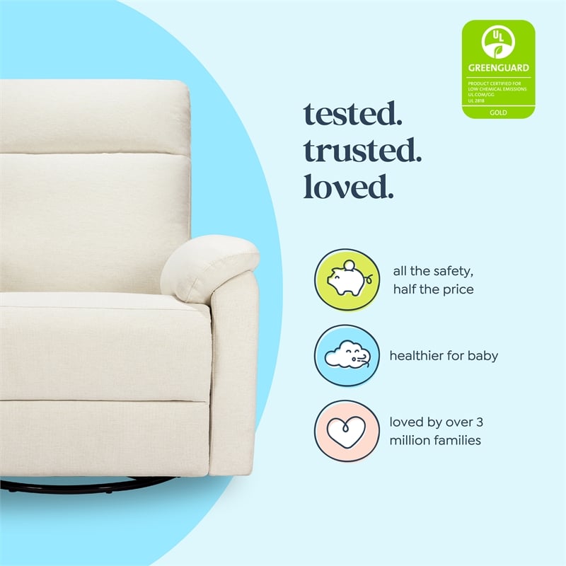 Suzy Electronic Recliner and Swivel Glider / USB Charging Port