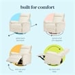 Suzy Electronic Recliner and Swivel Glider / USB Charging Port