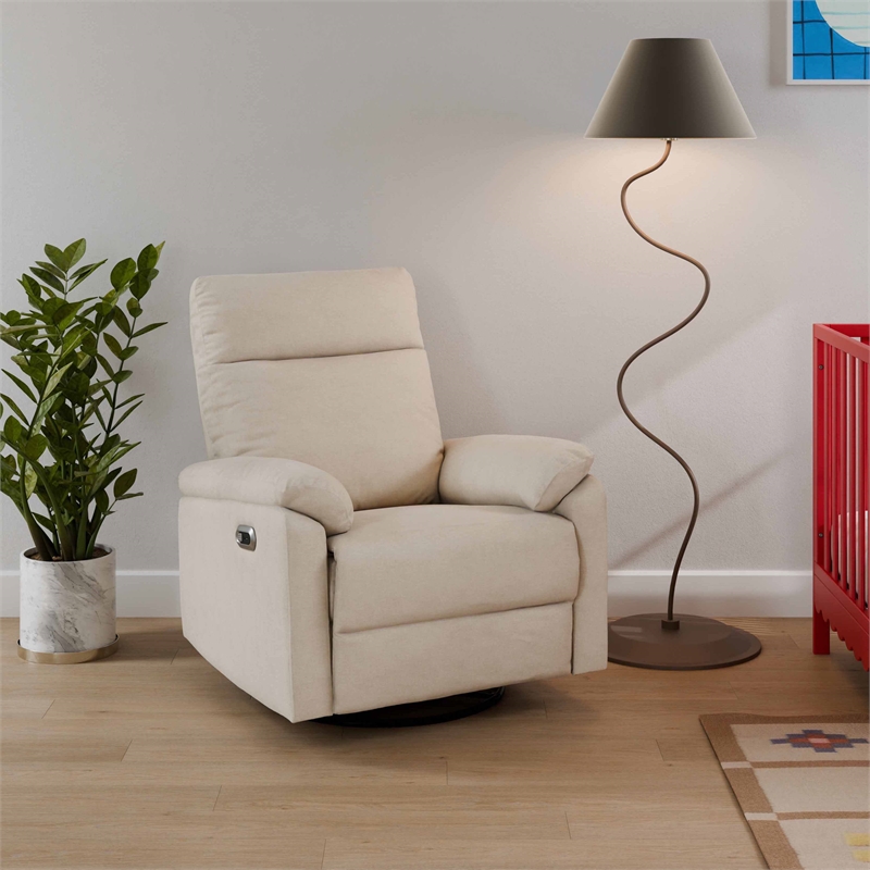 Suzy Electronic Recliner and Swivel Glider / USB Charging Port