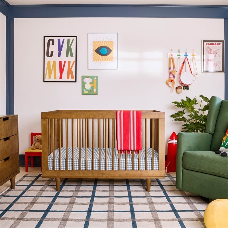 DaVinci Marley 3-in-1 Convertible Crib in Brown