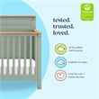 DaVinci Shea 4-in-1 Convertible Crib in Sage and Honey
