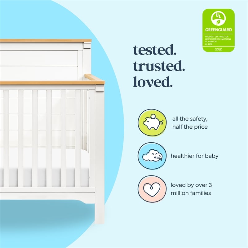 DaVinci Shea 4-in-1 Convertible Crib in Off White