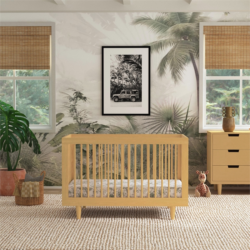 DaVinci Marley 3-in-1 Convertible Crib in Light Brown