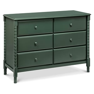 DaVinci Jenny Lind Spindle 6-Drawer Dresser in Green