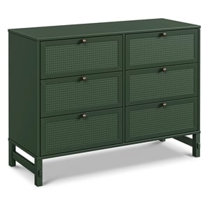 DaVinci Margot 6-Drawer Dresser in Green
