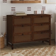 DaVinci Margot 6-Drawer Dresser in Brown