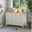 DaVinci Shea 6-Drawer Dresser in Off White
