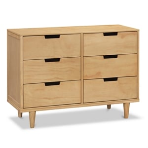 DaVinci Marley 6-Drawer Double Dresser in Honey