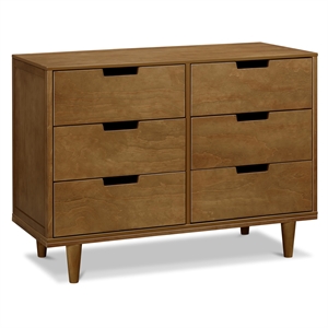 DaVinci Marley 6-Drawer Double Dresser in Brown