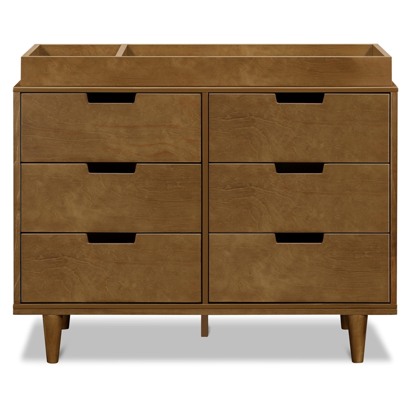 DaVinci Marley 6-Drawer Double Dresser in Brown