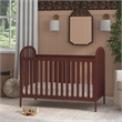 DaVinci Beau 3-in-1 Convertible Crib in Red Oak