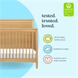 DaVinci Frem 4-in-1 Convertible Crib in Light Brown