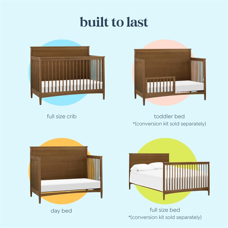 DaVinci Frem 4-in-1 Convertible Crib in Brown