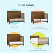 DaVinci Frem 4-in-1 Convertible Crib in Brown