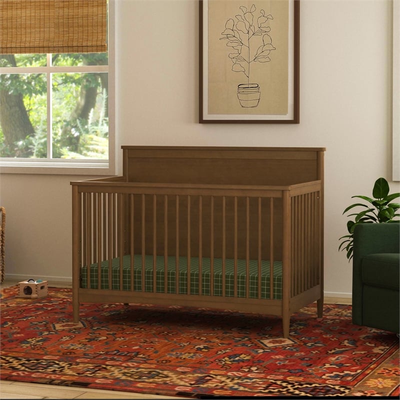 DaVinci Frem 4-in-1 Convertible Crib in Brown