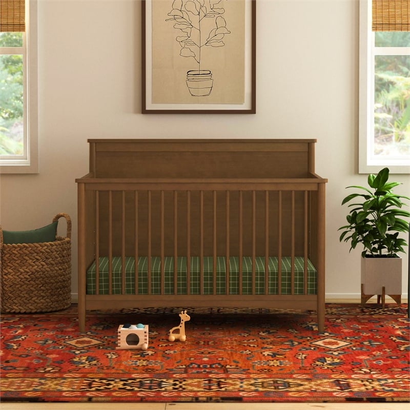 DaVinci Frem 4-in-1 Convertible Crib in Brown