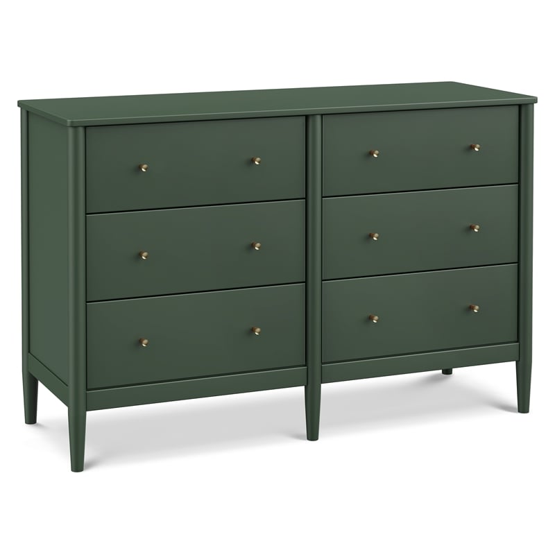 DaVinci Frem 6-Drawer Dresser in Green