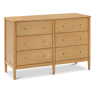 DaVinci Frem 6-Drawer Dresser in Light Brown