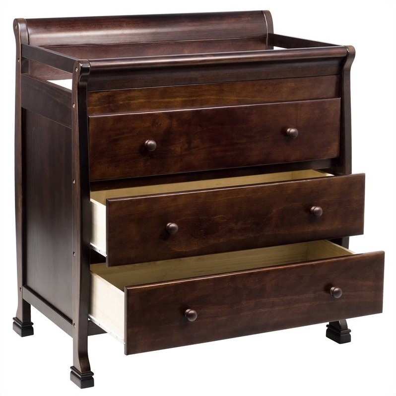 DaVinci Porter 4in1 Convertible Crib with Changing Table in Espresso