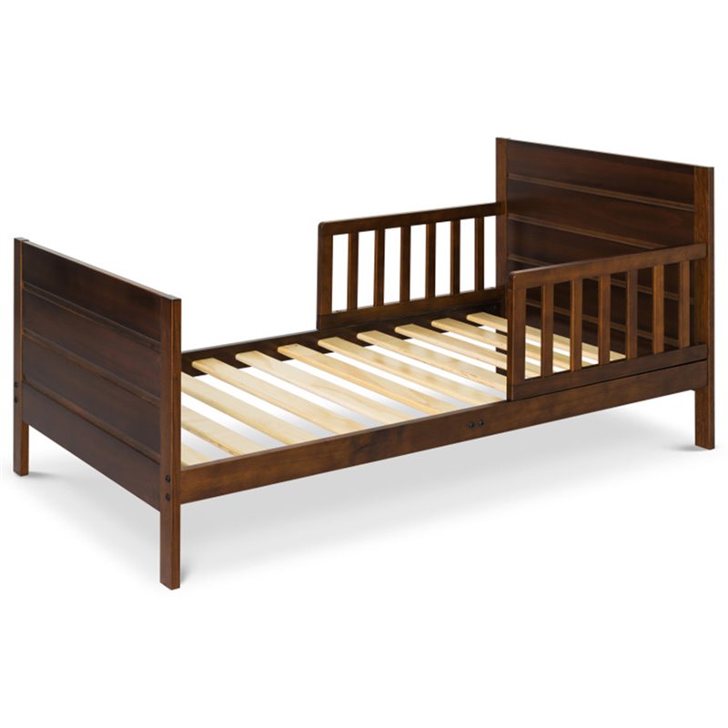 espresso toddler bed