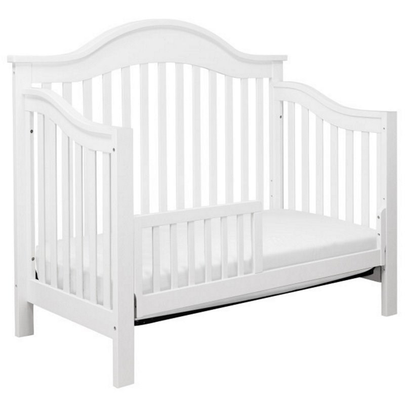 DaVinci Jayden 4-in-1 Convertible Wood Crib in White