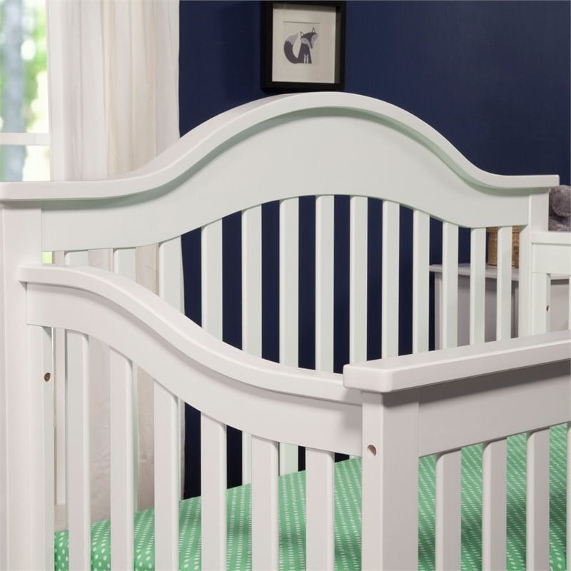 DaVinci Jayden 4-in-1 Convertible Wood Crib in White