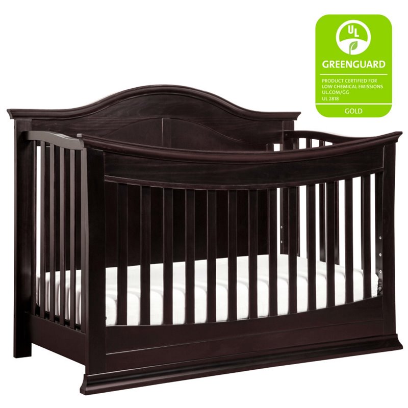 convertible crib with toddler rail