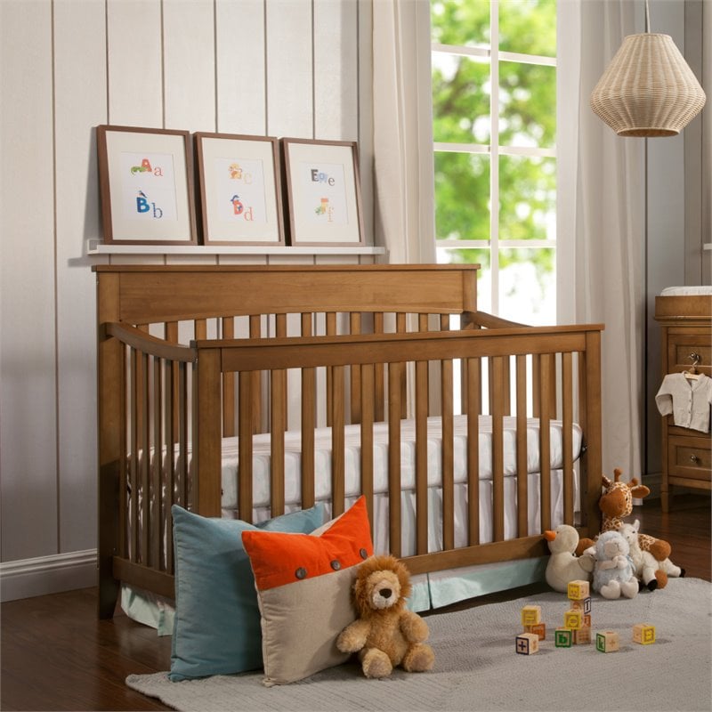 davinci grove crib chestnut