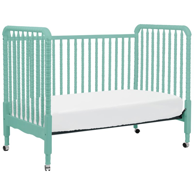 Davinci Jenny Lind 3 In 1 Convertible Crib In Lagoon M7391lg