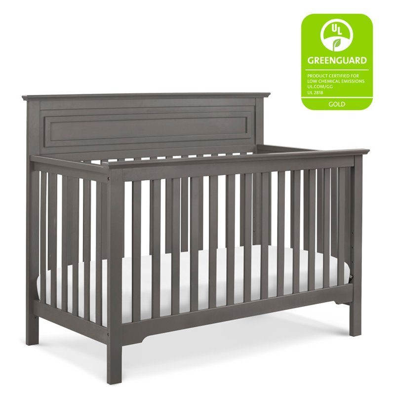 Davinci Autumn 4 In 1 Convertible Crib In Slate M4301sl