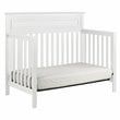 DaVinci Autumn Contemporary Pine Wood and MDF 4-in-1 Convertible Crib in White