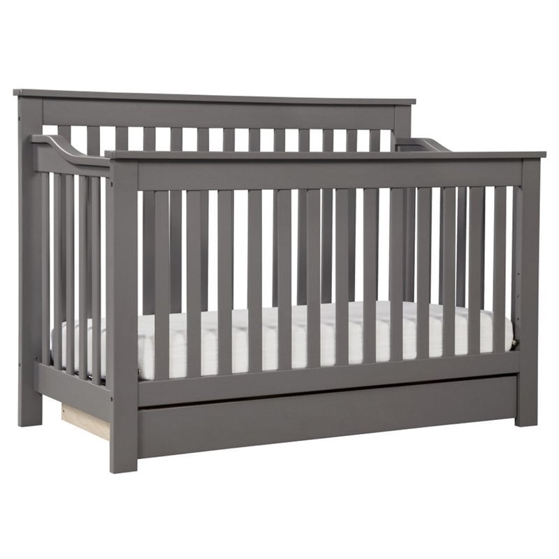 Piedmont 4 In 1 Convertible Crib With Toddler Bed Conversion Kit