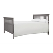 DaVinci Hidden Hardware Twin-Full Size Bed Conversion Kit in Slate