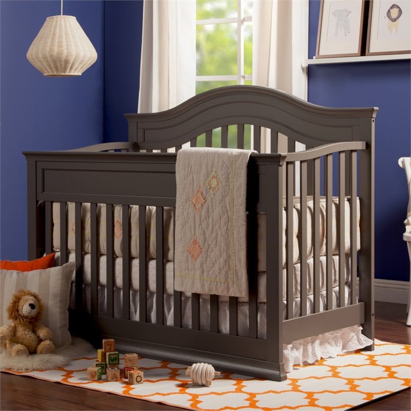 Davinci Brook 4 In 1 Convertible Crib With Toddler Bed Conversion