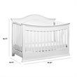 DaVinci Meadow 4-in-1 Convertible Crib in White