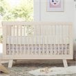 Hudson 3-in-1 Convertible Crib & Toddler Bed Conversion Kit Washed Natural