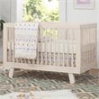 Hudson 3-in-1 Convertible Crib & Toddler Bed Conversion Kit Washed Natural
