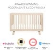 Hudson 3-in-1 Convertible Crib & Toddler Bed Conversion Kit Washed Natural
