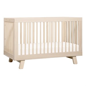 Hudson 3-in-1 Convertible Crib & Toddler Bed Conversion Kit Washed Natural