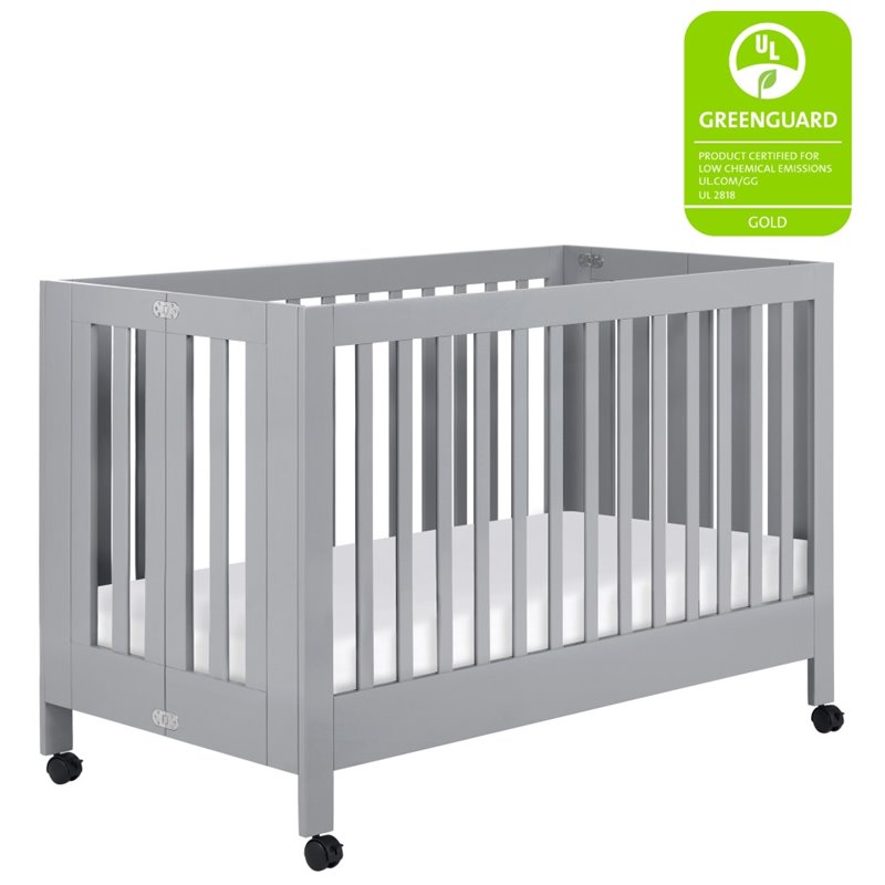 maki folding portable crib