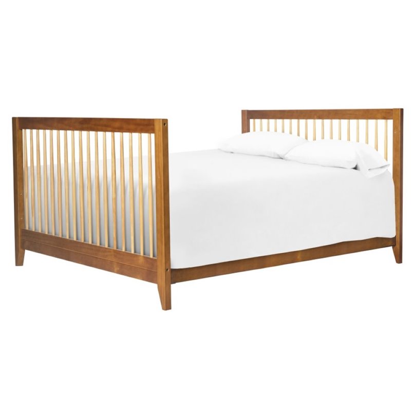 Sprout 4-in-1 Convertible Crib & Toddler Bed Conversion Kit Chestnut/Natural