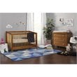 Sprout 4-in-1 Convertible Crib & Toddler Bed Conversion Kit Chestnut/Natural